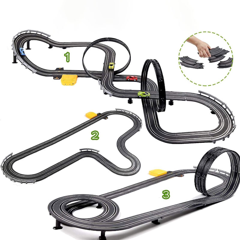 Dale Earnhardt Richard Petty Toy Car Track